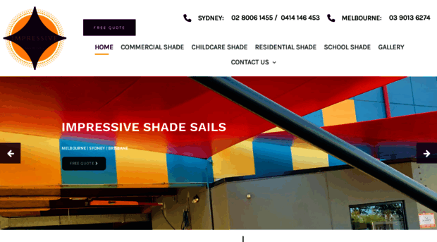 impressiveshadesails.com.au