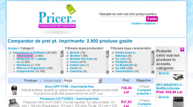 imprimante.pricer.ro