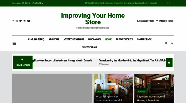 improvingyourhomestore.com