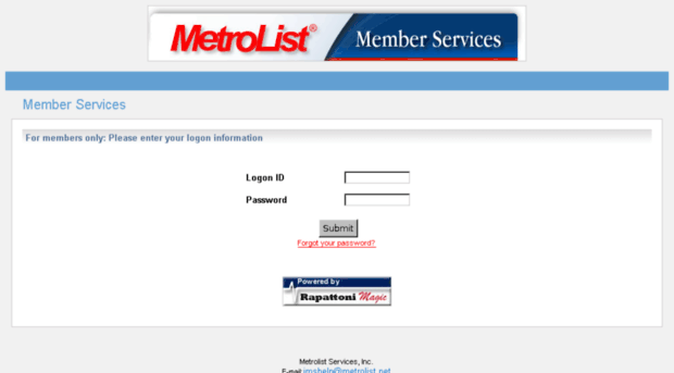 ims.metrolist.net - IMS Member Login (17) - IMS Metrolist