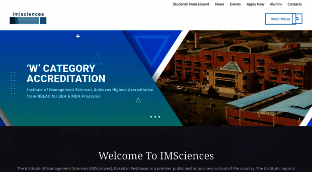 imsciences.edu.pk