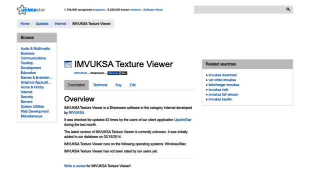 imvuksa-texture-viewer.updatestar.com