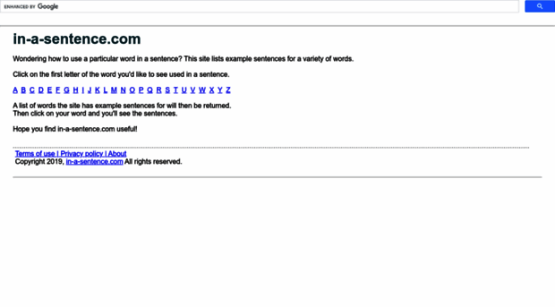 in-a-sentence.com