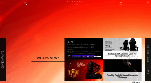 in.alienwarearena.com