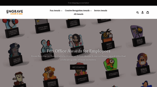 in.engraveawards.com