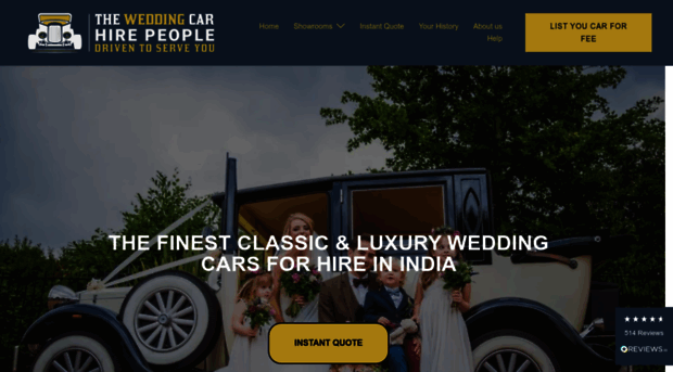 in.theweddingcarhirepeople.com