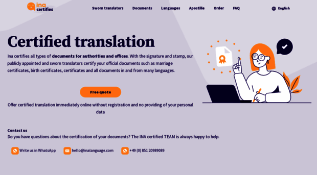 ina-certifies.com