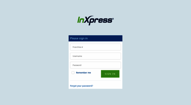 inadmin.inxpress.com