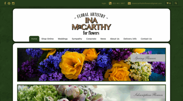 inamccarthyforflowers.com