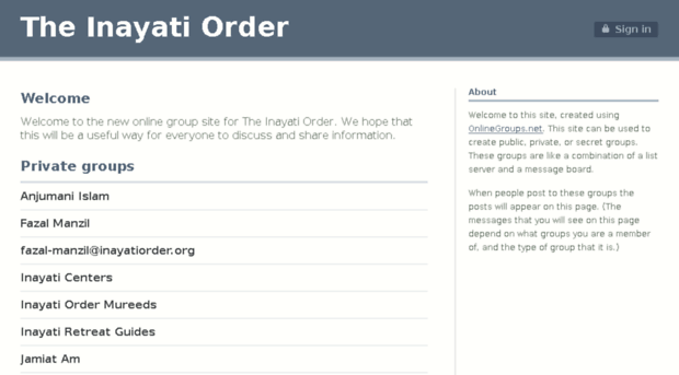 inayatiorder.onlinegroups.net