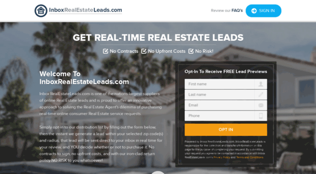 inboxrealestateleads.com