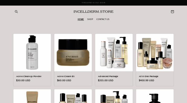 incellderm-store.com