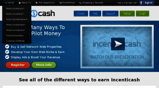 incenticash.com