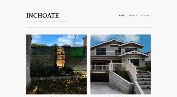 inchoatearchitecture.com