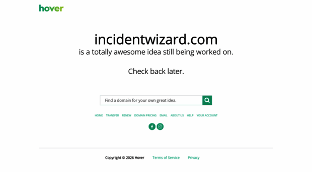 incidentwizard.com