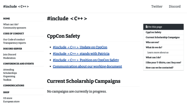 includecpp.org