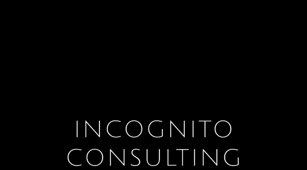 incognitoconsultingllc.com