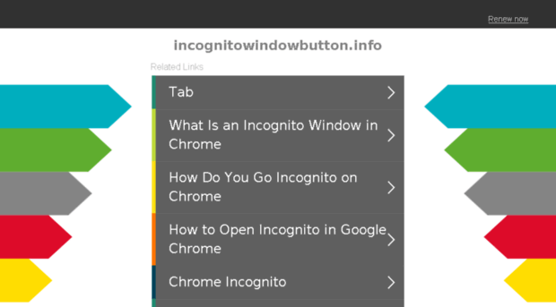 incognitowindowbutton.info
