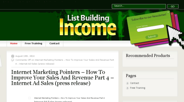 incomefromlistbuilding.com