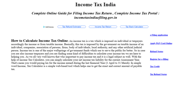 incometaxindiaefiling.co.in