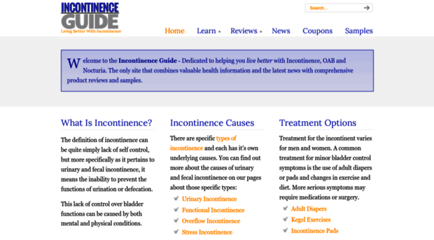 incontinenceguide.com