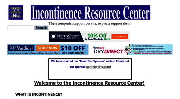 incontinencesupport.info