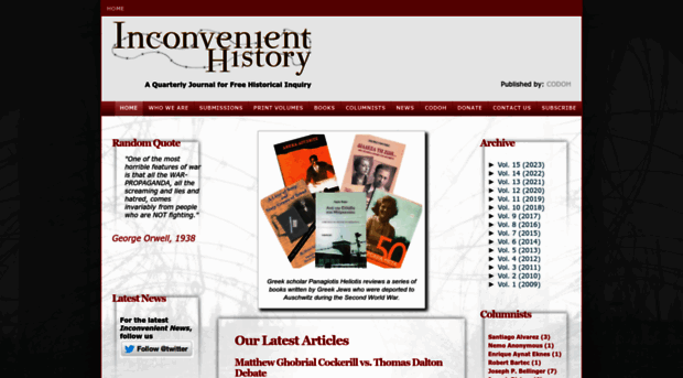 inconvenienthistory.com