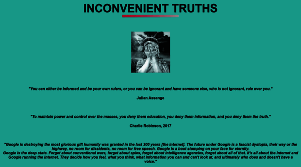 inconvenienttruths.net