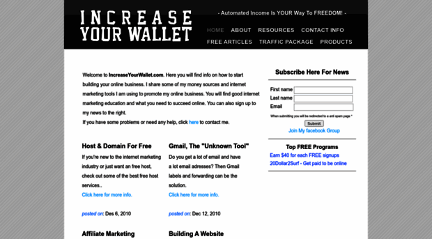 increaseyourwallet.com