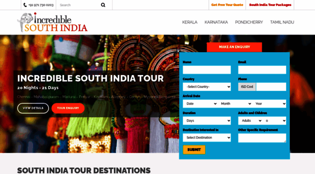 incredible-southindia.com
