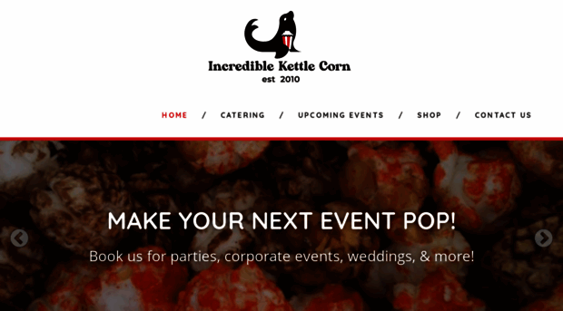 incrediblekettlecorn.com