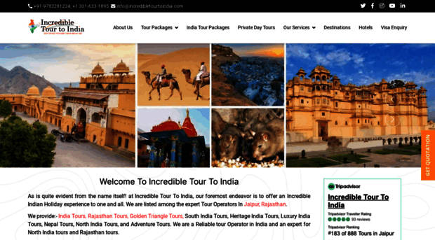 incredibletourtoindia.com