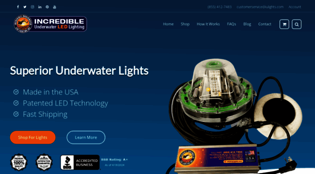 incredibleunderwaterlights.com