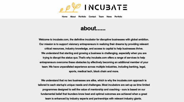 incubate.com