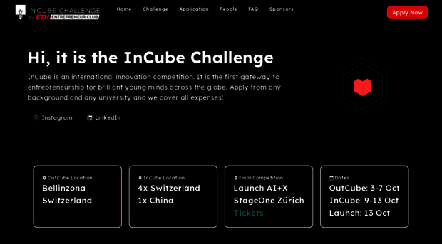 incubechallenge.com