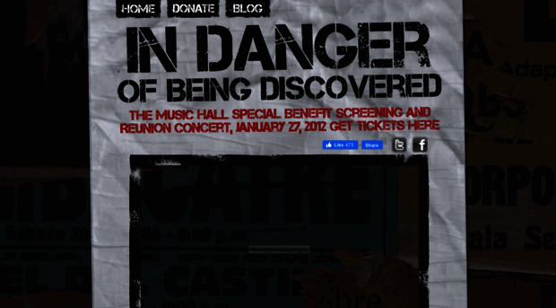 indangerofbeingdiscovered.com