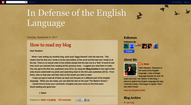 indefenseoftheenglishlanguage.com