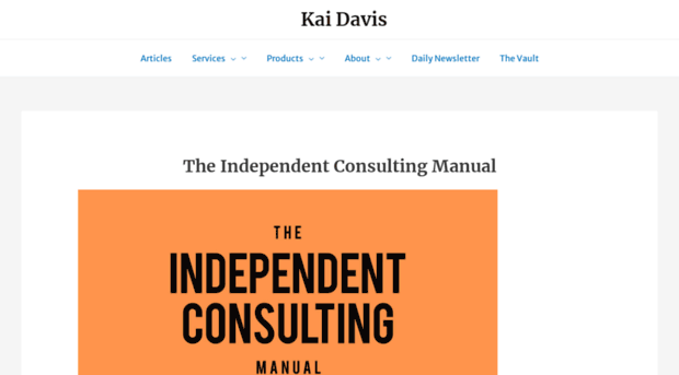 independentconsultingmanual.com