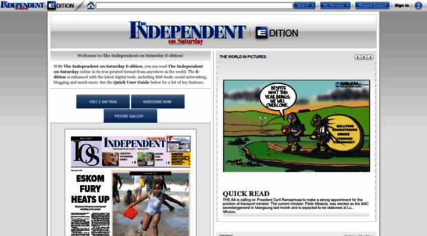 independentonsaturday.newspaperdirect.com