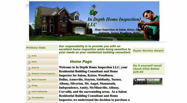 indepthhomeinspectionllc.com