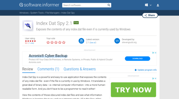 index-dat-spy.software.informer.com