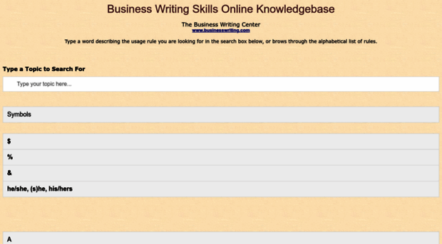 index.businesswriting.com