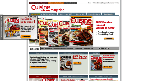 index.cuisineathome.com