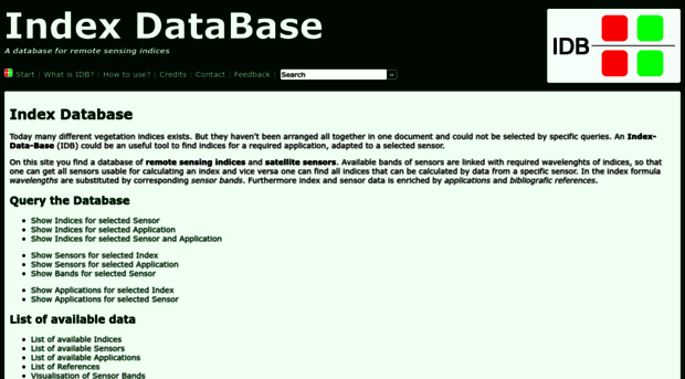 indexdatabase.de