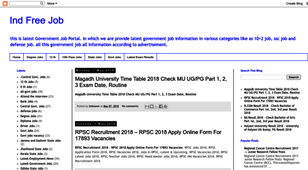 indfreejob.blogspot.in