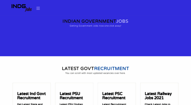 indgovernmentjobs.com