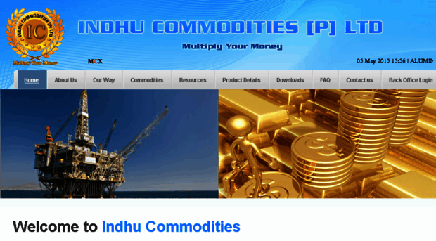 indhucommodities.com