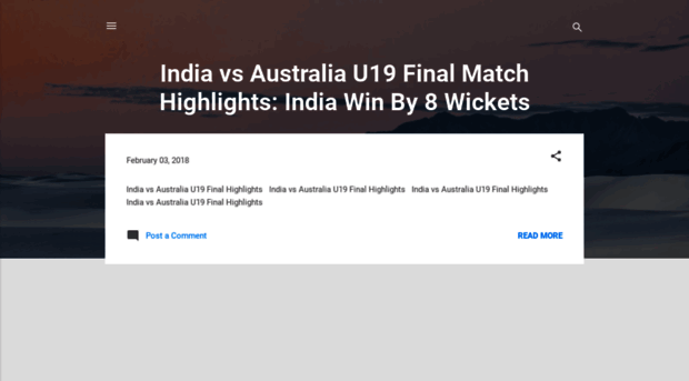 india-vs-australia-highlights.blogspot.in