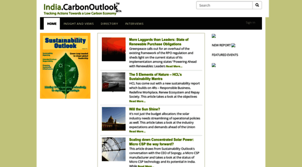 india.carbon-outlook.com