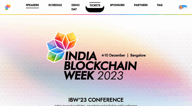 indiablockchainweek.com